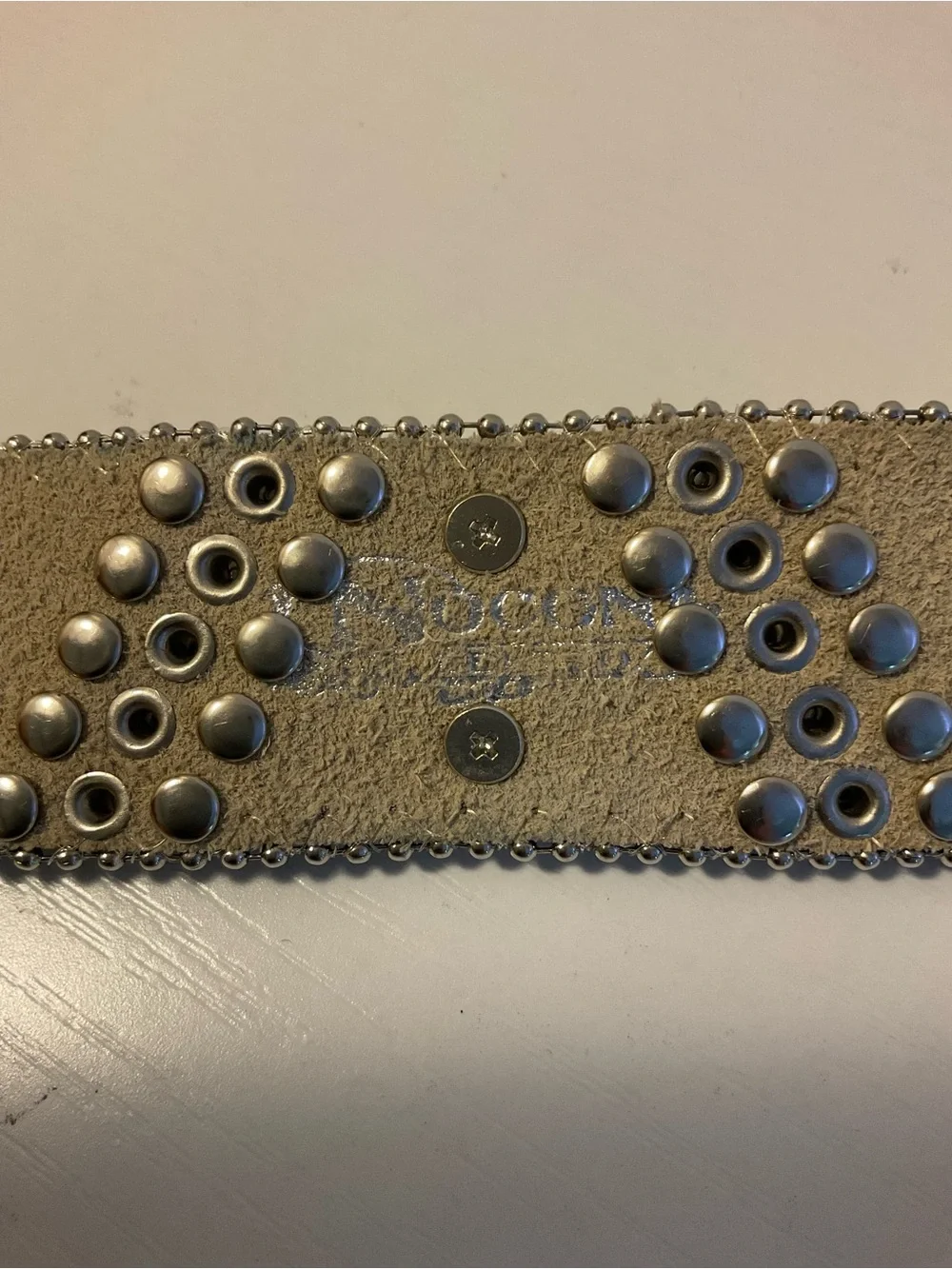 Nocona Rhinestone Studded Western Belt large